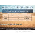 Shantou Sea Freight to West Africa
